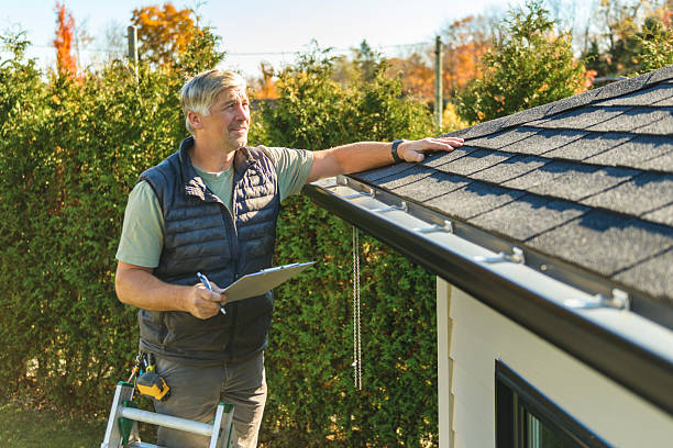 Professional Roof Leak Repair technician working in Hillsboro, MD